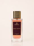 Rosa Vento, Extrait de Parfum Maison Fragranza, flacon face fond crème